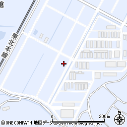 福島県郡山市日和田町高倉新中道周辺の地図