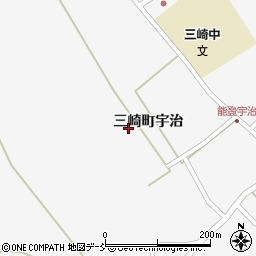 石川県珠洲市三崎町（宇治）周辺の地図