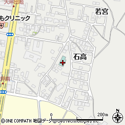 福島県会津若松市門田町大字黒岩石高195周辺の地図