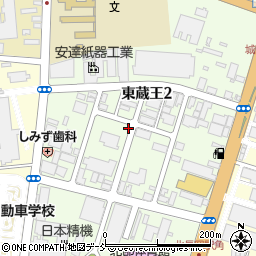 新潟県長岡市東蔵王周辺の地図