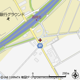 新潟県長岡市福道町1328周辺の地図