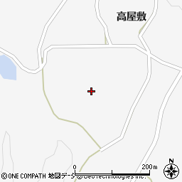 福島県三春町（田村郡）実沢（蓬ケ作）周辺の地図