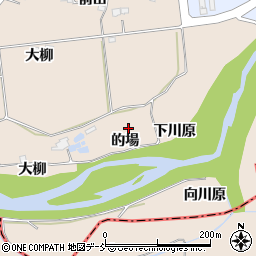 福島県本宮市関下（的場）周辺の地図