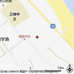 石川県珠洲市三崎町宇治ヨ周辺の地図