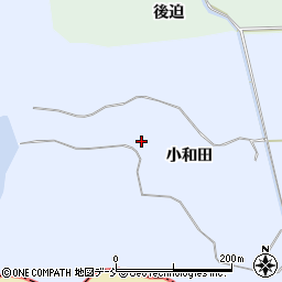 福島県浪江町（双葉郡）両竹（小和田）周辺の地図