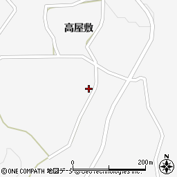 福島県田村郡三春町実沢沢田周辺の地図