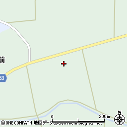福島県双葉郡浪江町谷津田西原周辺の地図