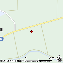 福島県浪江町（双葉郡）谷津田（西原）周辺の地図