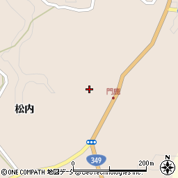 福島県田村市船引町門鹿荒屋敷周辺の地図