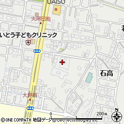 福島県会津若松市門田町大字黒岩石高117-8周辺の地図