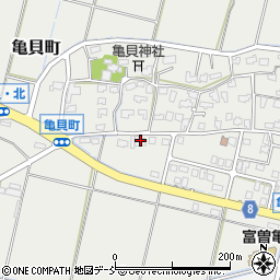 新潟県長岡市亀貝町967周辺の地図