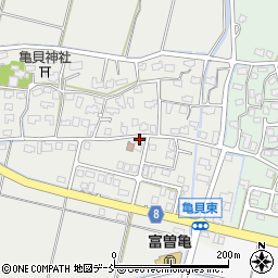 新潟県長岡市亀貝町437周辺の地図