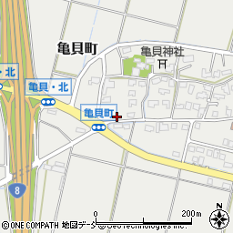 新潟県長岡市亀貝町1705周辺の地図