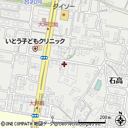 福島県会津若松市門田町大字黒岩石高117-5周辺の地図