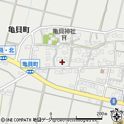 新潟県長岡市亀貝町1732周辺の地図