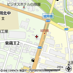 株式会社ビジネス　ソリューション新潟周辺の地図