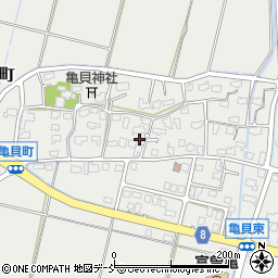 新潟県長岡市亀貝町1744周辺の地図