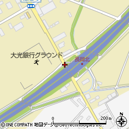 福道入口周辺の地図