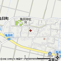 新潟県長岡市亀貝町1750周辺の地図