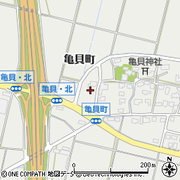 新潟県長岡市亀貝町1694周辺の地図