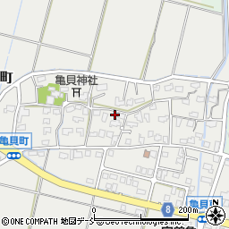 新潟県長岡市亀貝町1745周辺の地図