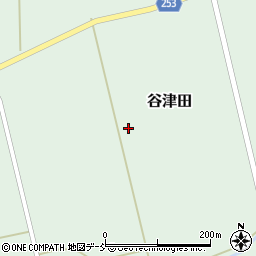 福島県双葉郡浪江町谷津田万海谷地周辺の地図