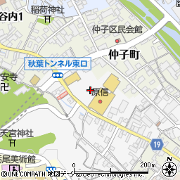 新潟県長岡市滝の下町3周辺の地図