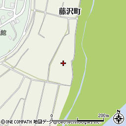 新潟県長岡市藤沢町周辺の地図