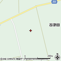 福島県浪江町（双葉郡）谷津田（如来堂）周辺の地図