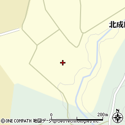 福島県田村郡三春町北成田友久周辺の地図