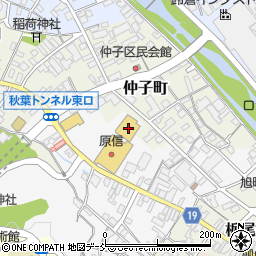 新潟県長岡市滝の下町3-42周辺の地図
