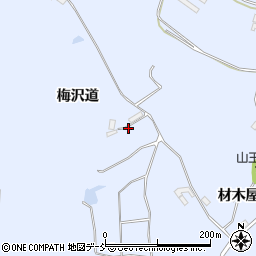 須賀川二本松自転車道線周辺の地図