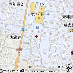 ドラッグ・マックス　会津・門田店周辺の地図