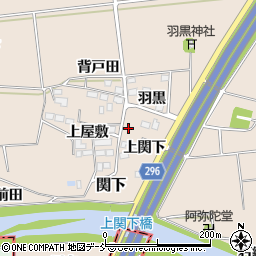 福島県本宮市関下堂ノ前周辺の地図