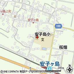 市立安子島小学校周辺の地図