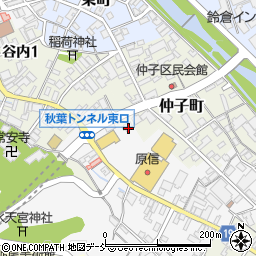 新潟県長岡市滝の下町3-40周辺の地図