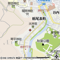 新潟県長岡市栃尾表町周辺の地図