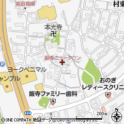飯寺ニュータウン周辺の地図