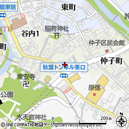 長岡信用金庫栃尾支店周辺の地図