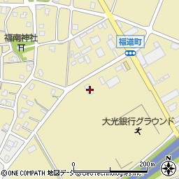 新潟県長岡市福道町390周辺の地図