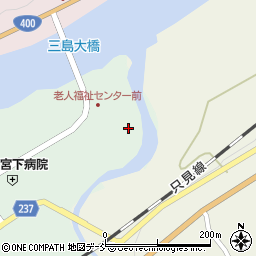 宮下温泉栄光館周辺の地図