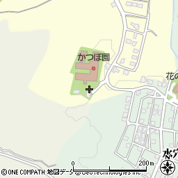 加津保団地公民館周辺の地図