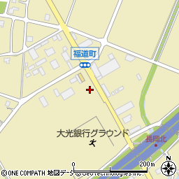 新潟県長岡市福道町429周辺の地図