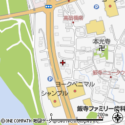 オーディン会津門田店周辺の地図