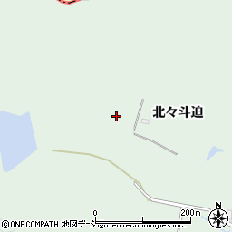 福島県双葉町（双葉郡）鴻草（北々斗迫）周辺の地図