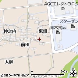 福島県本宮市関下東畑2-2周辺の地図