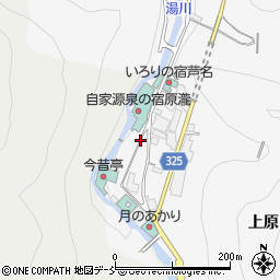 福島県会津若松市東山町大字湯本下原周辺の地図