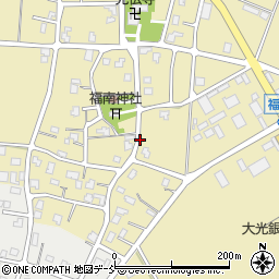 新潟県長岡市福道町周辺の地図