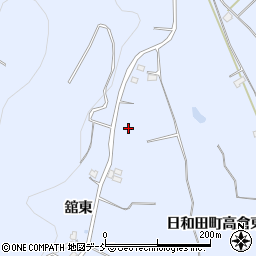 福島県郡山市日和田町高倉御井戸周辺の地図