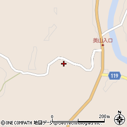 福島県田村市船引町門鹿（中内）周辺の地図